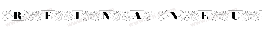 Reina Neue Capitals字体转换